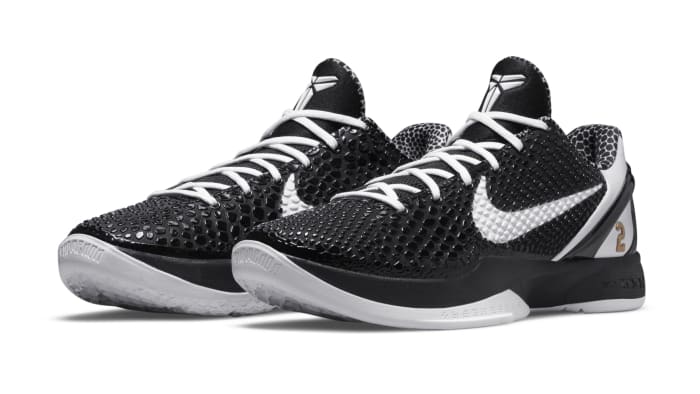 LSU Tigers Women's Basketball team was surprised with pairs of the Nike Kobe 6 Protro in the 'Mambacita Sweet 16' colorway on August 23, 2022.